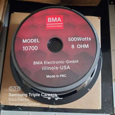 SPEAKER FULLRANGE 10 INCH BMA 10700 FULL RANGE SPIKER VOCAL 10INCH