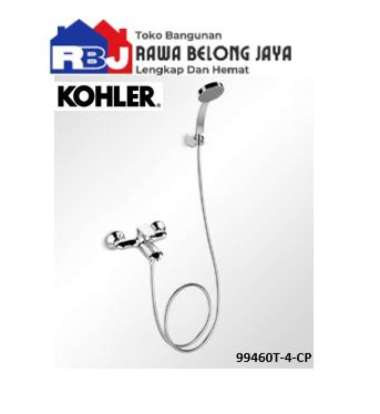 KOHLER Shower Set Kumin / Kohler 99460T-4-CP Kumin Kran Bathum+Shower Wall-Mount