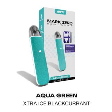 MARK ZERO | BUNDLING KIT (+SALT NIC LIQUID) - AQUA GREEN