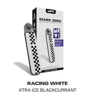 MARK ZERO | BUNDLING KIT (+SALT NIC LIQUID) - RACING WHITE