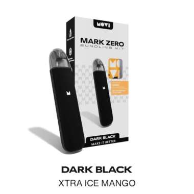 MARK ZERO | BUNDLING KIT (+SALT NIC LIQUID) - DARK BLACK