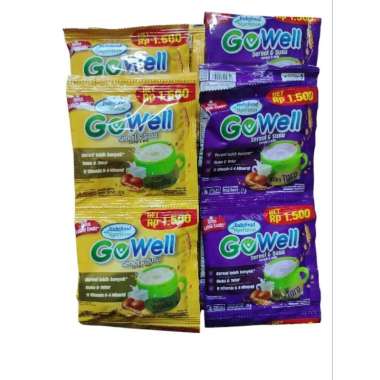 Go Well Sachet isi 10 Milky Taro