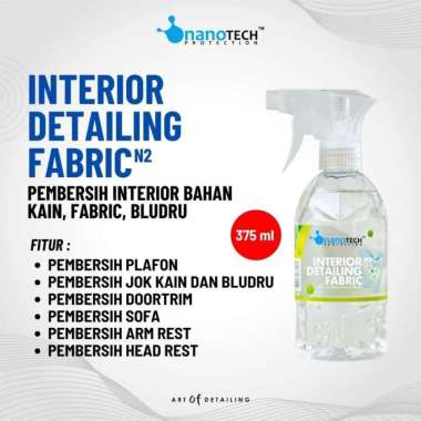 Pembersih Plafon Mobil Jok Bahan Kain Bludru Interior Detailing FABRIC