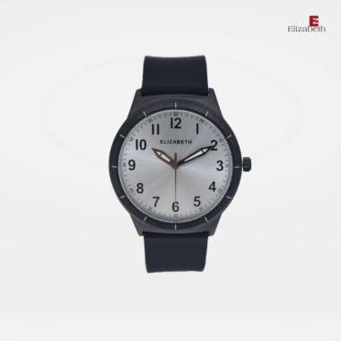 Jam Tangan Wanita - Elizabeth | Rubber Strap 2206-0120 Black