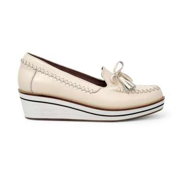 Shoeka - Sepatu Kulit Wanita - Alina Wedges Spon 36