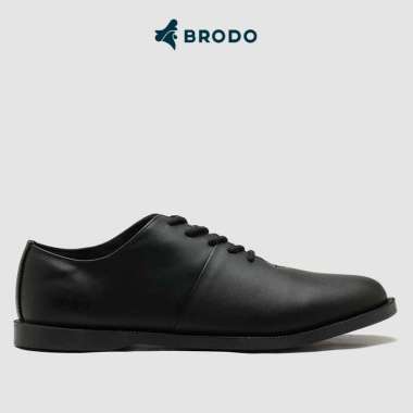BRODO - Sepatu Pria Signore Low ECO Full Black 39