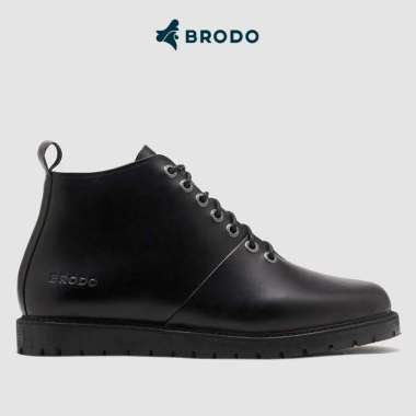 BRODO - Sepatu Signore Boots Full Black 39