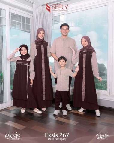 Sarimbit Seply Terbaru 2025 Eksis 267 Deep Mahogany Meyra 258 Kaseo 226 Selia 162 Kliko 162 - GAMIS,