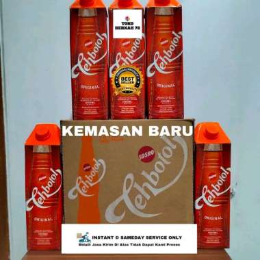 Teh Botol Sosro 1 Liter / Teh Botol Sosro 1000 Ml ( Karton ) Instan & Sameday Service Only