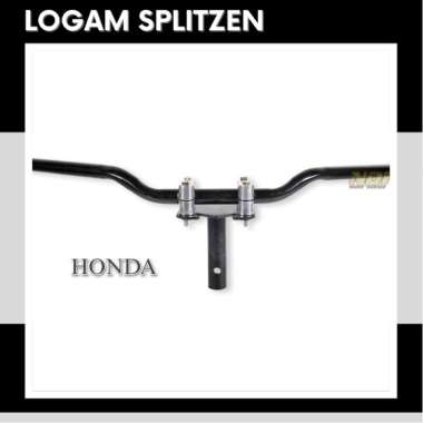 Stang Rzr plus Dudukan Stang Universal Honda Yamaha Suzuki Matic Bebek Paket Lengkap Satu Set Setang