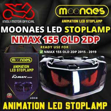 LAMPU REM BELAKANG STOPLAMP STOP LAMP MOONAES NMAX 155 OLD 2DP OLD NMAX LAMA 2015 2016 2017 2018 201