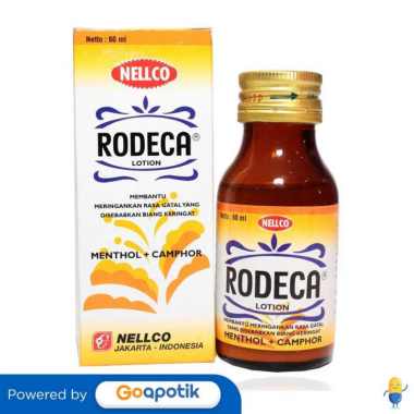 RODECA LOTION ISI 60 ML BOTOL KACA