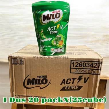 Milo Activ Cube 1 Dus/ 1 Karton 20pack X 25cube