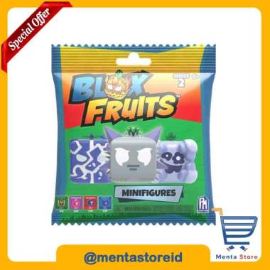 Blox Fruits Minifigure Series 2 Blind Bag Include DLC Original Roblox Games Mini Figure