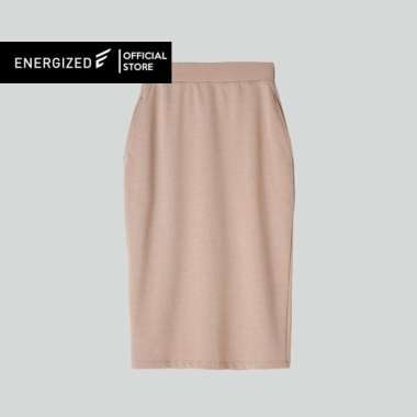 Energized Bohemian Explorer Midi Sweat Skirt 501-100110 M Taupe Grey
