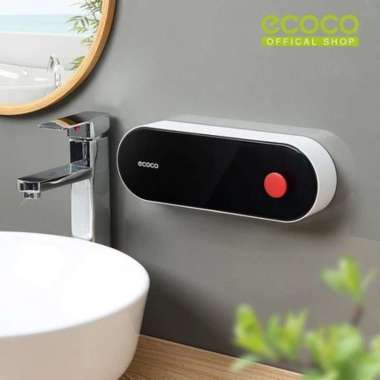 ECOCO Double Clamshell Soap Dish Large - Tempat Rak sabun batang mandi cuci tangan Sekali tekan Ting