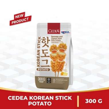 KOREAN STICK POTATO CEDEA 300GR ISI 3 PCS ROTI ISI SOSIS IKAN KEJU DGN KENTANG HALAL
