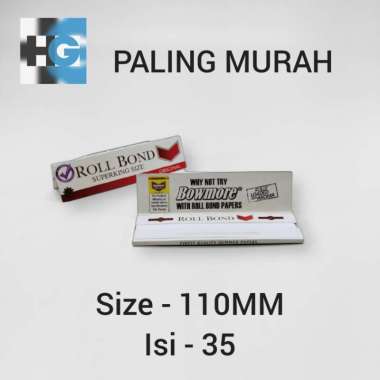 Kertas Roll Bond King Size Rolling Paper - 110MM