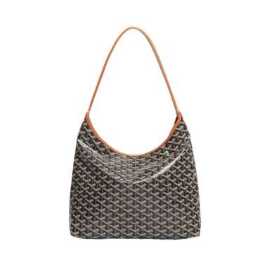 Goyard Bohème PM Hobo Bag Black Tan Multi,Brown
