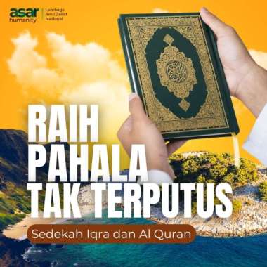 ASAR Humanity - Sedekah Iqra dan Al-Quran Santri 6000