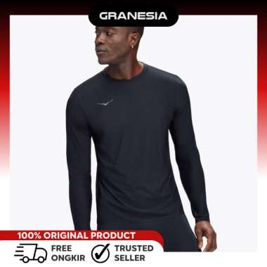 Baju Olahraga Pria HK Airolite Run Long Sleeve Men's|Kaos Olahraga Lari Fitness Gym Lengan Panjang M