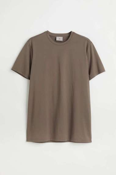 H&M Allington Reg Tee - Brown [1101074006] M