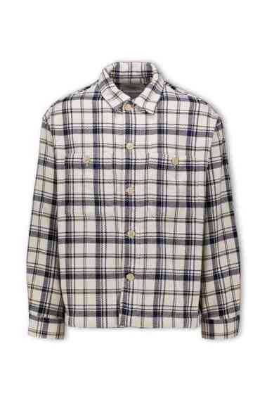 Cardinal Kemeja Lengan Panjang Overshirt Pria E0005J08A White XL