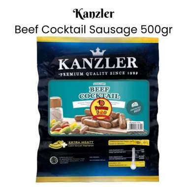 Kanzler Beef Cocktail Sausage 500gr