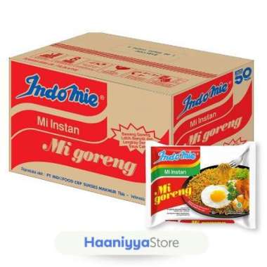 Jual snack & Cemilan by Haaniyya - Indomie Berbagai Rasa (1 Dus Isi 40 Pcs) / Indomie Mie Instan var