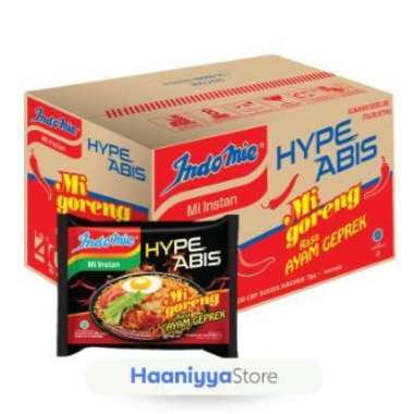 Jual snack & Cemilan by Haaniyya - Indomie Berbagai Rasa (1 Dus Isi 40 Pcs) / Indomie Mie Instan var