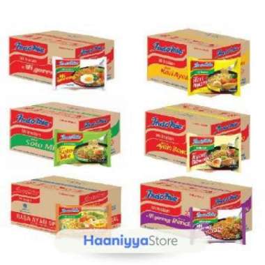 Jual snack & Cemilan by Haaniyya - Indomie Berbagai Rasa (1 Dus Isi 40 Pcs) / Indomie Mie Instan var