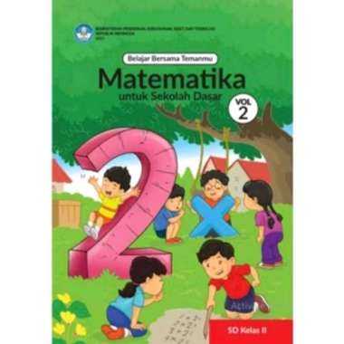 Buku siswa SD/MI Belajar bersama temanku Matematika vol 2 kelas 2 kurikulum merdeka