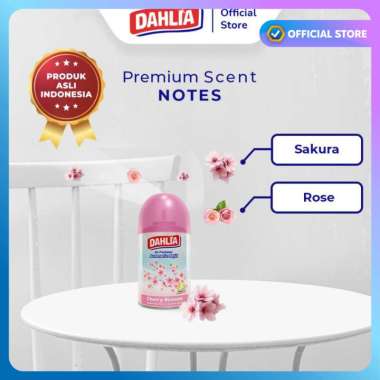 DAHLIA - REFILL Air Freshener MATIC SPRAY 225ml | Refil Pengharum Pewangi Ruangan Otomatis Cherry Bl