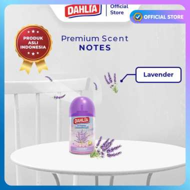 DAHLIA - REFILL Air Freshener MATIC SPRAY 225ml | Refil Pengharum Pewangi Ruangan Otomatis Lavender