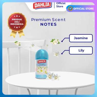 DAHLIA - REFILL Air Freshener MATIC SPRAY 225ml | Refil Pengharum Pewangi Ruangan Otomatis Lily