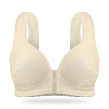 WIMIU AFF BH Wanita Premium Bra Wanita Kait Depan Wanita BRA 100094 Cream 36