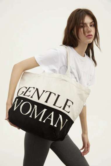 GENTLEWOMAN GW SAFARI SENSATION CORDUROY TOTE