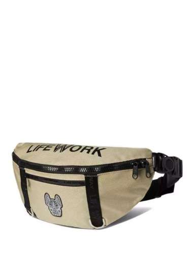 LIFEWORK Radog D Ring Waist Bag Beige