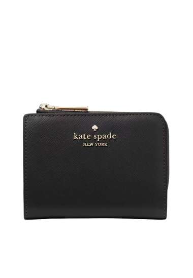 Kate Spade Madison Small L Zip Wallet Black