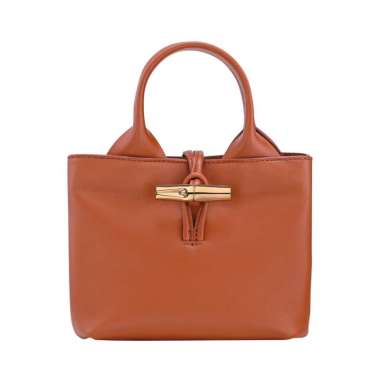 [12.12 Dealcember] Longchamp Le Roseau Extra Small Handbag Bark Orange,Brown