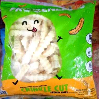 shoestring kentang / friench fries crinkle cut / kentang goreng bergelombang