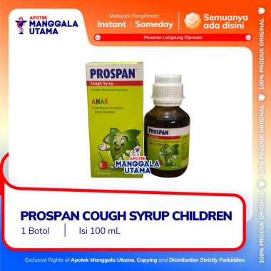 PROSPAN COUGH SYRUP CHILDREN PER BOTOL ISI 100 ML