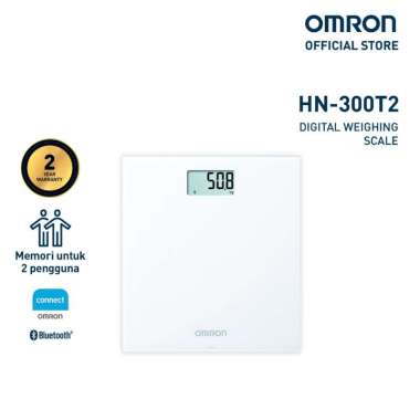ORIGINAL OMRON HN-300T2 Timbangan Berat Badan Digital Weight Scale + Bluetooth