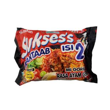 Suksess isi 2 mie ayam kecap / soto mie / ayam kremes / ayam geprek / rendang ayam geprek 126 gr
