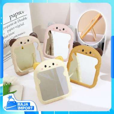 Raja Import - C6524 Cermin Mini Aesthetic / Kaca Rias Make Up / Cermin Lipat Portable / Make Up Mirr