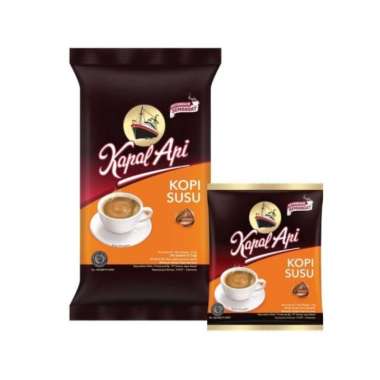 Kapal api isi 10 sachet (kopi susu / less sugar / one kopi + gula / special mix / gula aren) kopi su