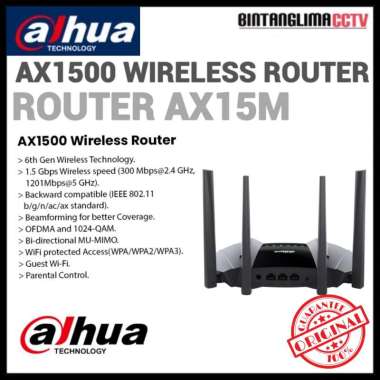 Router Dahua Wireless DH-AX15M AX1500 Wireless Router
