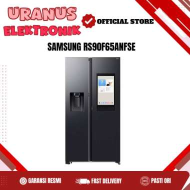 SAMSUNG RS90F65ANFSE KULKAS SIDE BY SIDE BESPOKE AI FAMILY HUB 641 LITER