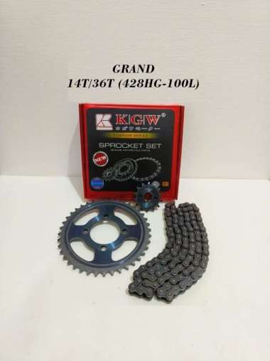 Gear Set Gir Set Chain Kit Honda Prima Grand Legenda Gear Paket Original Kagawa