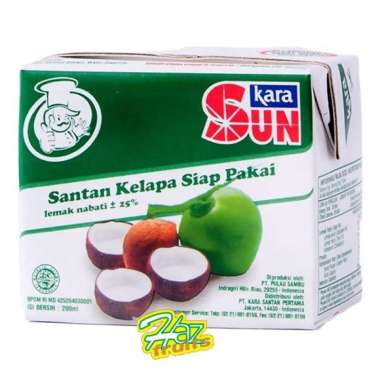 Sun Kara Krim Santan / Sun Kara Santan Kelapa 200 ml